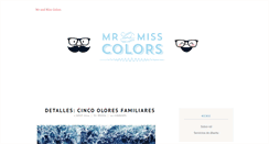 Desktop Screenshot of mrandmisscolors.com